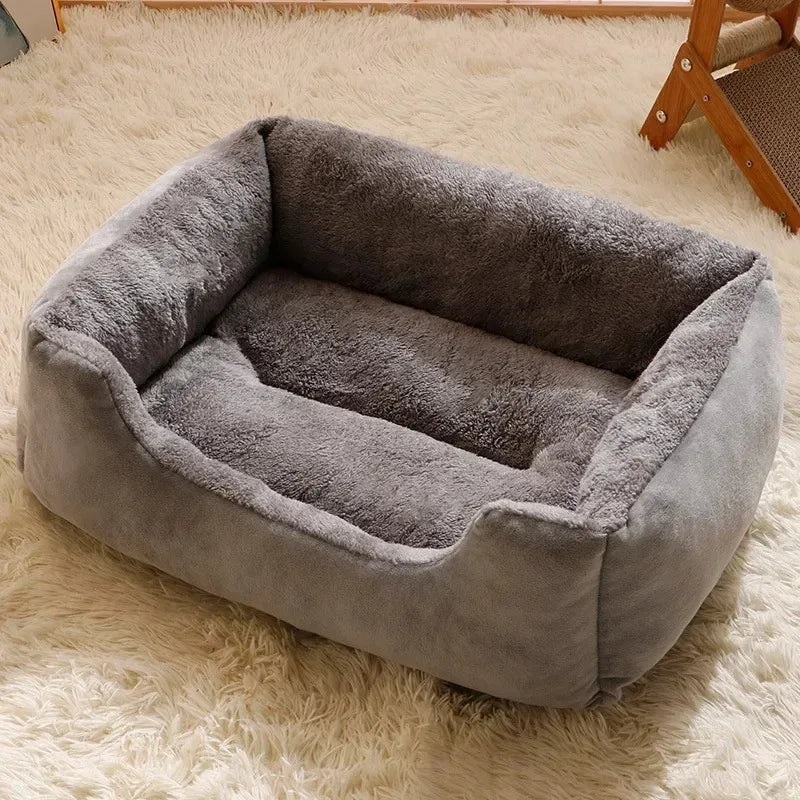 Cozy Paws Plush Pet Nest Bed