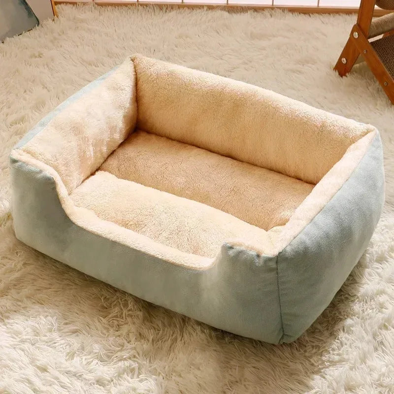 Cozy Paws Plush Pet Nest Bed